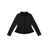 Preorder MOQ 5 pcs Each Color Solid Color Yoga Kids Girls Coat