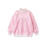 Preorder MOQ 5 pcs Each Thick Sweatshirts Light Pink Mommy And Me Clothes
