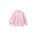 Preorder MOQ 5 pcs Each Thick Sweatshirts Light Pink Mommy And Me Clothes
