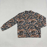 GT1817 Fashion Hunting Camo Middle Neckline Yoga Adult Women's Shirt Pullover