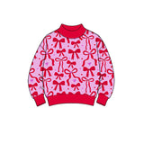 Preorder MOQ 5 pcs Each Style Valentine's Day Love Bows Kids Girls Long Sleeves Shirt