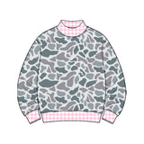 Preorder MOQ 5 pcs GLP3737 Each Hunting Camo Middle Neckline Girls Clothes-2026.8.20
