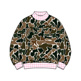 Preorder MOQ 5 pcs GLP3739 Each Hunting Camo Middle Neckline Girls Clothes-2026.8.20