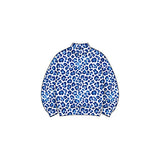 Preorder MOQ 5 pcs Each Style Fashion Leopard Print Middle Neckline Kids Girls Long Sleeves Shirt Yoga Top