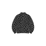 Preorder MOQ 5 pcs Each Style Fashion Leopard Print Middle Neckline Kids Girls Long Sleeves Shirt Yoga Top