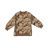 Preorder MOQ 5 pcs GLP4000 Hunting Leaves Brown Yoga Girls Set