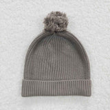 HA0008 New Grey Baby Newborn Knitted Hat