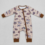 BLP0336/LR0667 Hunting Mallard Brown Kids Sibling Matching Clothes