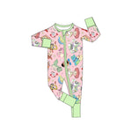 LR0970 Cartoon Toy Baby Zip Romper Sleepers