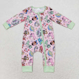 LR0970 Cartoon Toy Baby Zip Romper Sleepers