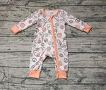 LR0981 Flower Ghost Baby Zip Romper Sleepers