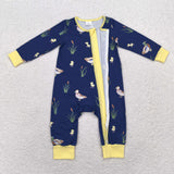 LR1037 Mallard Baby Zip Romper Sleepers