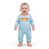 LR1189 Fall Pumpkin Patch Baby Boy Romper