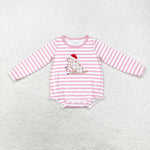 Embroidery Christmas Dog Kids Sibling Matching Clothes