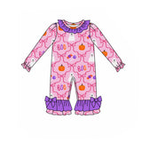 LR1411 Halloween BOO Ghost Baby Girl Romper