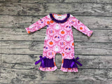 LR1411 Halloween BOO Ghost Baby Girl Romper