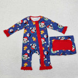 Cartoon Christmas Family Pajamas Sibling Matching Clothes