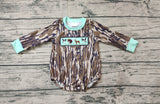 LR1576 Hunting Mallard Camo Baby Boys Bubble Romper