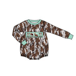 LR1576 Hunting Mallard Camo Baby Boys Bubble Romper