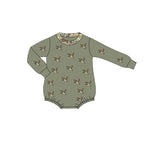 Preorder Samples LR2302 Hunting Camo Mallard Ducks Baby Boys Romper