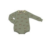 Preorder Samples LR2302 Hunting Camo Mallard Ducks Baby Boys Romper