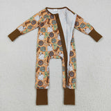 LR2463 Western Cowboy Cactus Baby Sleepers