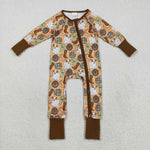 LR2463 Western Cowboy Cactus Baby Sleepers