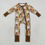 LR2463 Western Cowboy Cactus Baby Sleepers