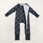 LR2466 Western Cowboy Black Baby Sleepers