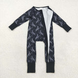 LR2466 Western Cowboy Black Baby Sleepers