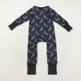 LR2466 Western Cowboy Black Baby Sleepers