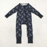 LR2466 Western Cowboy Black Baby Sleepers