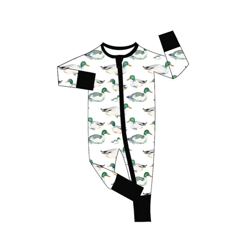 Preorder MOQ 5 pcs LR2499 Mallard Ducks Baby Sleepers