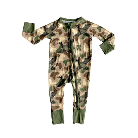 Preorder 09.25 LR2607 Mallard Ducks Camo Baby Sleepers