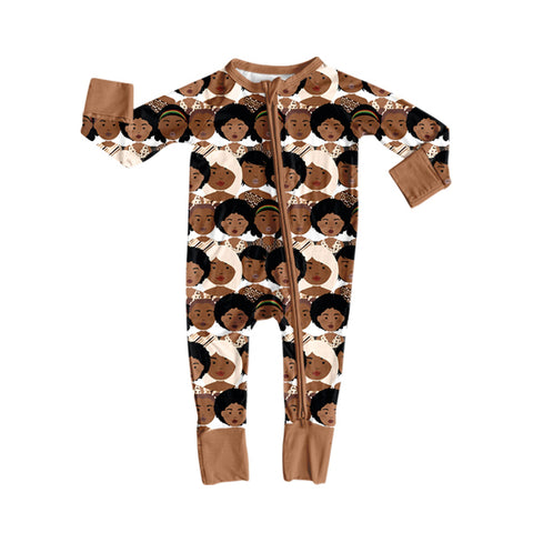 Preorder 10.21 MOQ 5 pcs LR2748 Black Lives Matter Baby Sleepers Romper
