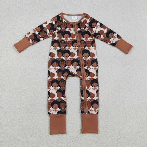 LR2748 Black Lives Matter Baby Sleepers Romper