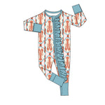 Preorder 11.01 MOQ 5 pcs LR2788 Crawfish Cute Baby Sleepers Romper
