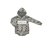 Preorder 11.04 MOQ 5 pcs LR2792 MAMA'S BOY Camo Hoodie Baby Boys Romper
