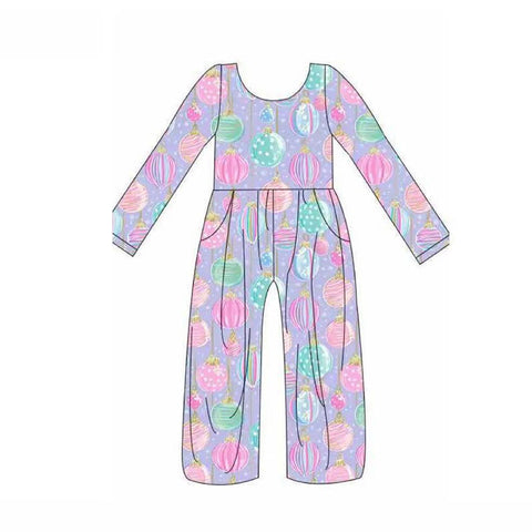 Preorder 11.21 MOQ 5 pcs Lanterns Girl's Jumpsuit