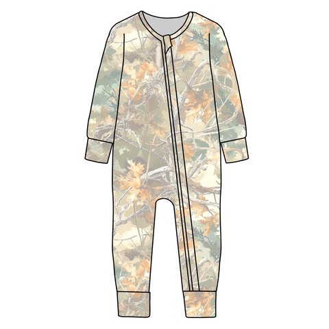 Preorder 12.01 MOQ 5 pcs LR2863 Branches Baby Sleepers Romper