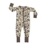 Preorder Samples LR2948 Hunting Camo Baby Sleepers Romper