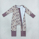LR2948 Hunting Camo Baby Sleepers Romper