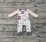 Preorder Samples LR2977 Western Boots Baby Boys Romper