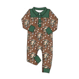 Preorder MOQ 5 pcs Each Style Western Howdy Baby Boys Romper