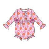 Preorder MOQ 5 Pcs Each Style Fall Pumpkin Bows Sister Girls Clothes