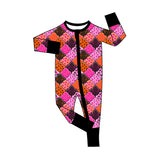 Preorder MOQ 5 pcs Each Style Halloween Ghost Bows Baby Sleepers Romper