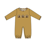 Preorder MOQ 5 pcs Each Style Thanksgiving Day Turkey Camo Baby Boys Romper