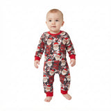 LR3162 Christmas Santa HOHOHO Baby Boys Romper