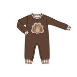 Preorder MOQ 5 pcs Each Style Thanksgiving Day Turkey Kids Matching Clothes