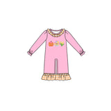 Preorder MOQ 5 pcs Each Style Fall Pumpkin Scarecrow Kids Matching Clothes